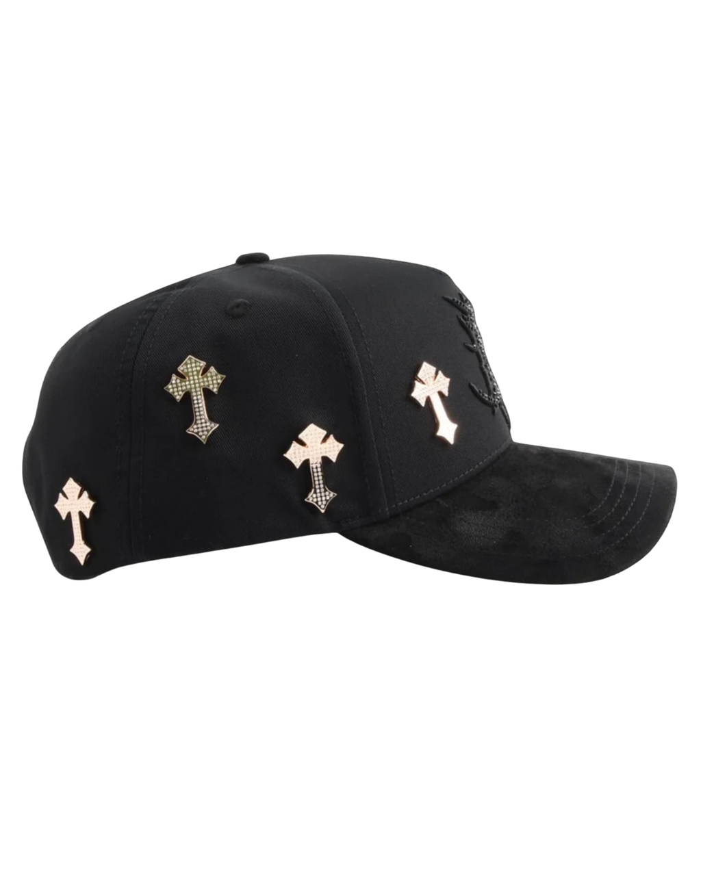 BARBAS HATS - B CROSS 24K ROSE GOLD
