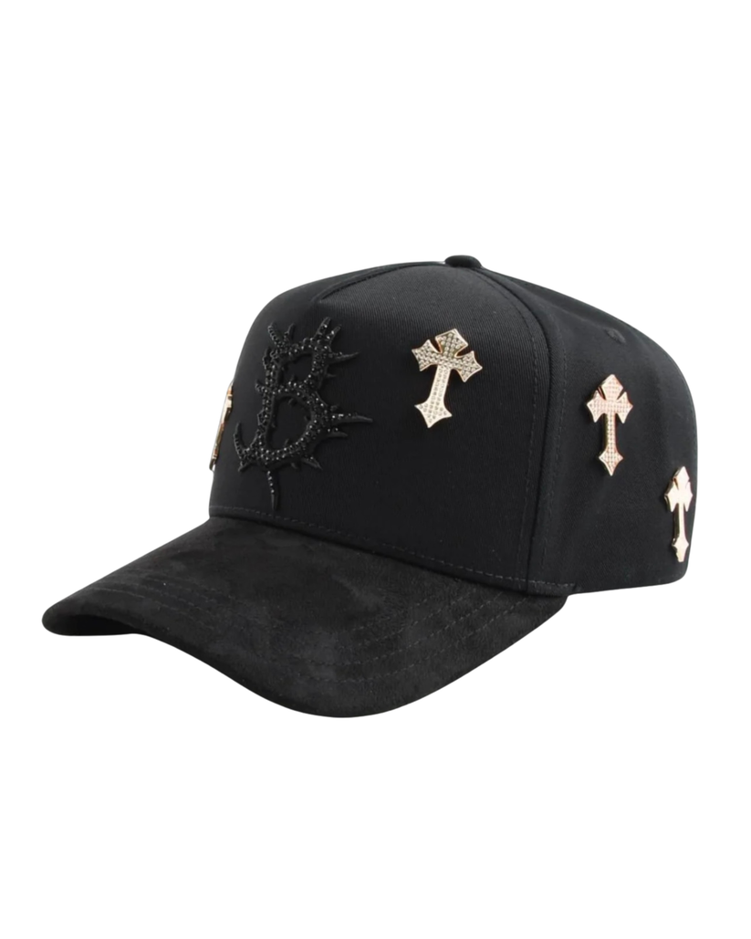 BARBAS HATS - B CROSS 24K ROSE GOLD